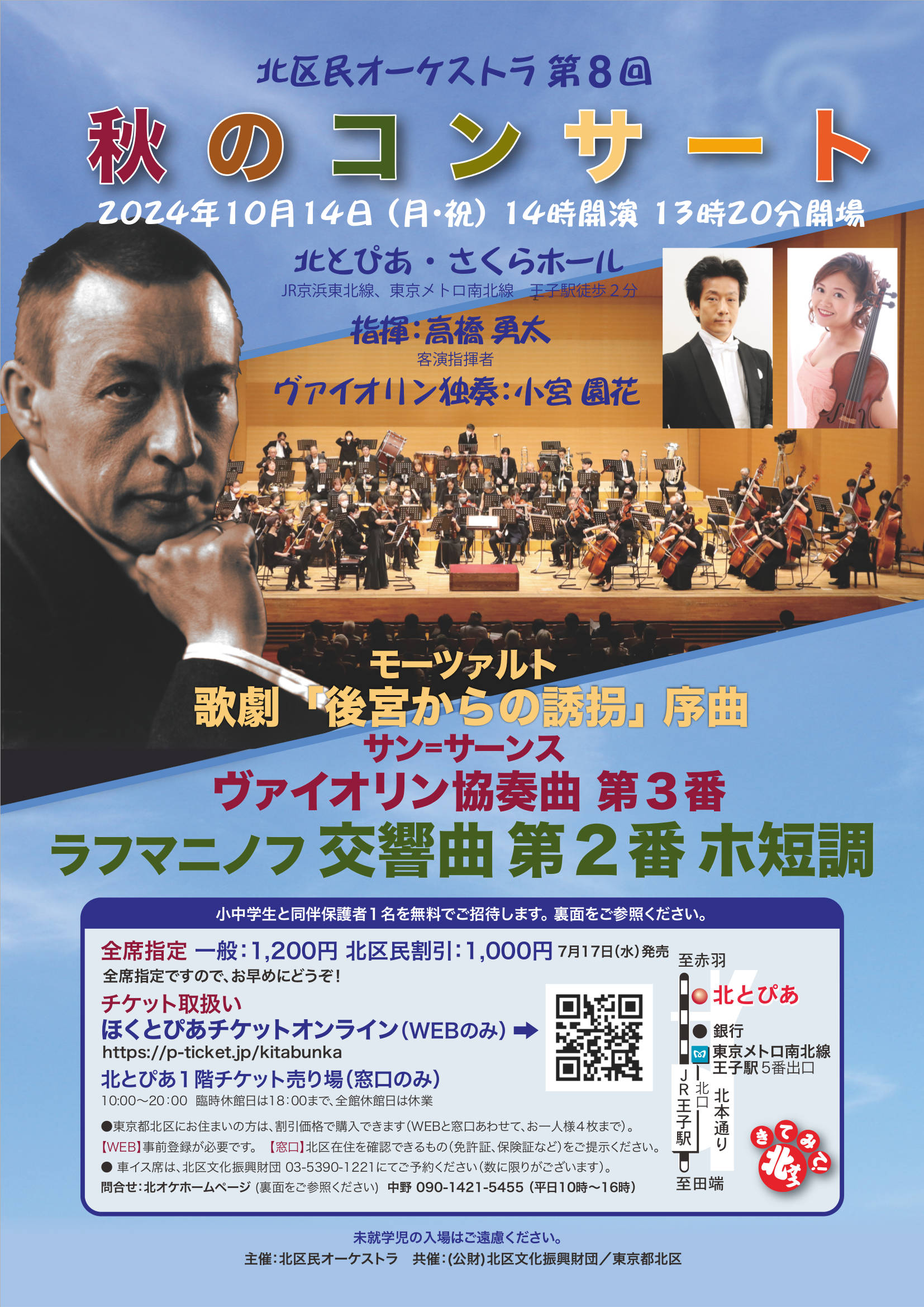 北区民オーケストラ　第８回秋のコンサートの画像