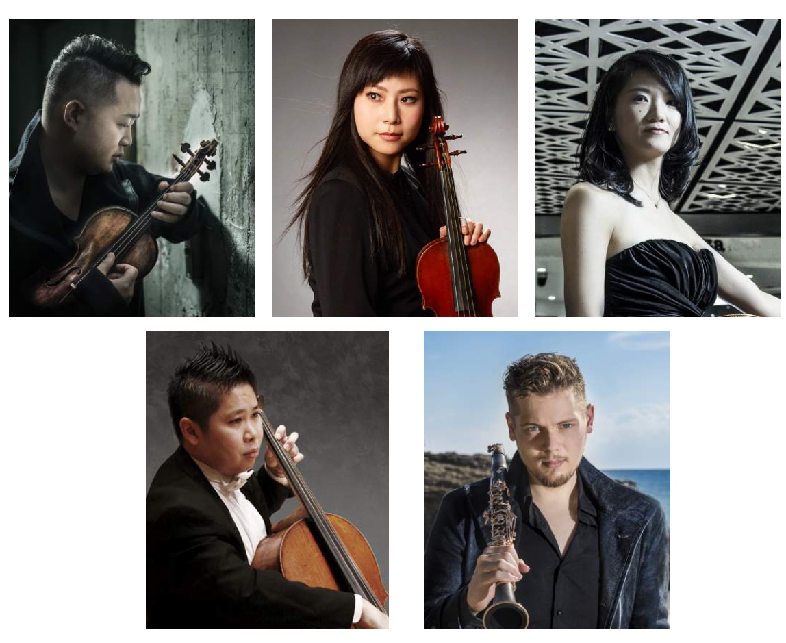 クラリネット五重奏　室内楽演奏会　Special chamber concert in TOKYOの画像